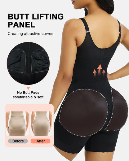Extra Plus Size Shaper Bodysuit Tummy Control Shapewear With Bra