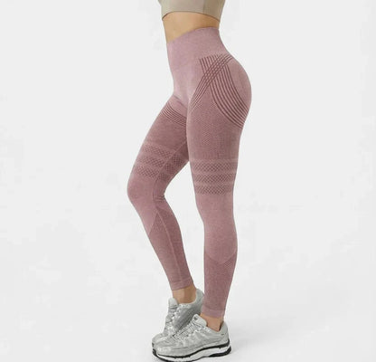High Waisted And Hip Lifting Yoga Elastic Quick Drying Tight Pants