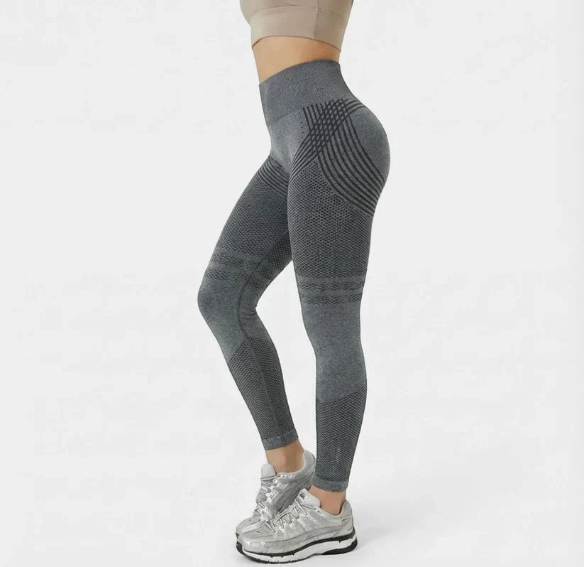 High Waisted And Hip Lifting Yoga Elastic Quick Drying Tight Pants