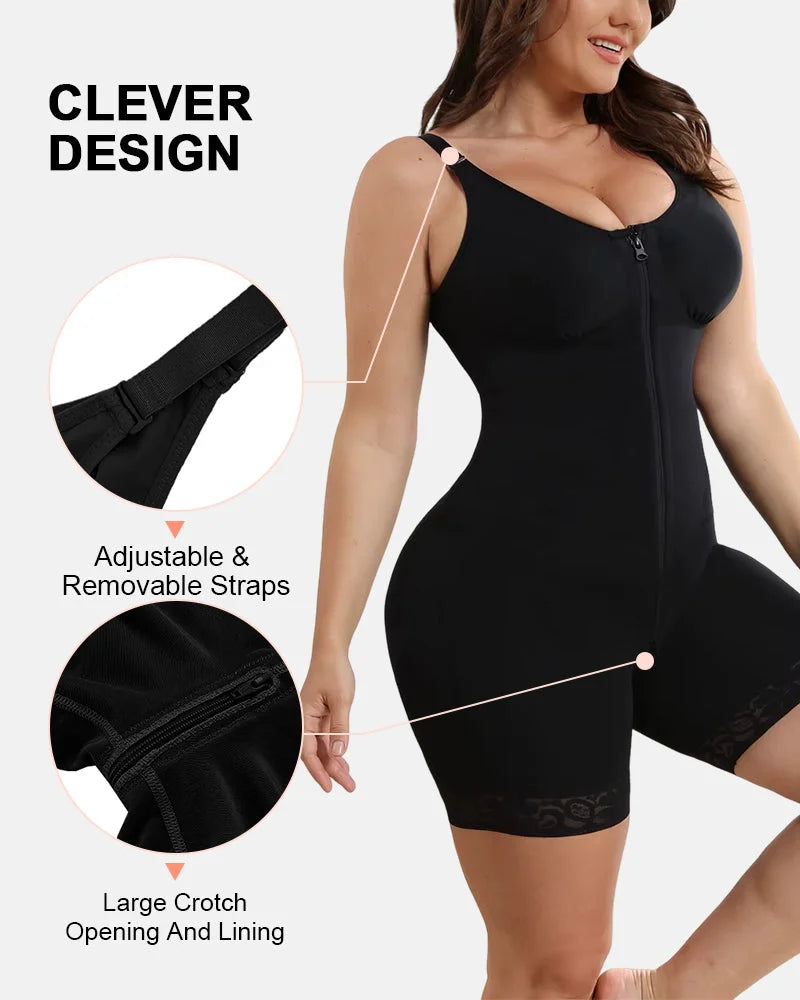 Extra Plus Size Shaper Bodysuit Tummy Control Shapewear With Bra