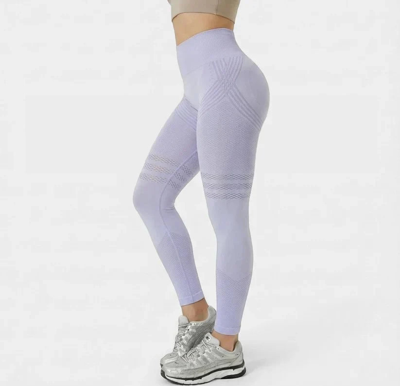 High Waisted And Hip Lifting Yoga Elastic Quick Drying Tight Pants