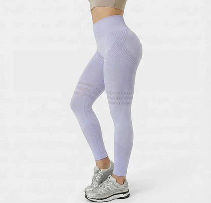 High Waisted And Hip Lifting Yoga Elastic Quick Drying Tight Pants